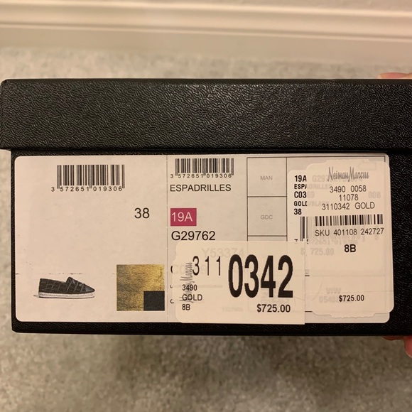 Authentic Chanel Espadrilles 38 - Picture 6 of 7